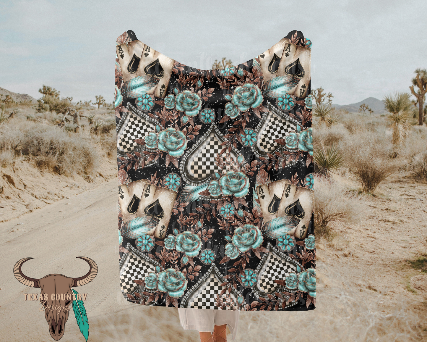 Western Spade Blanket