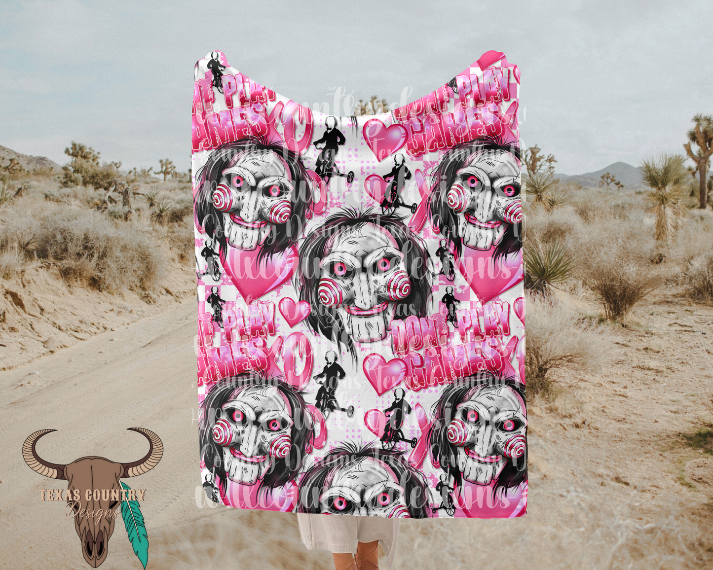 Don’t Play Games Blanket