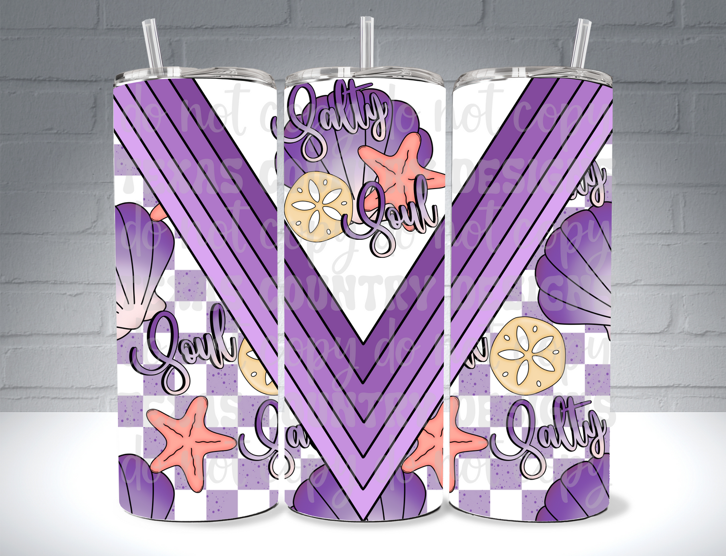 Salty Soul Purple Tones 20OZ
