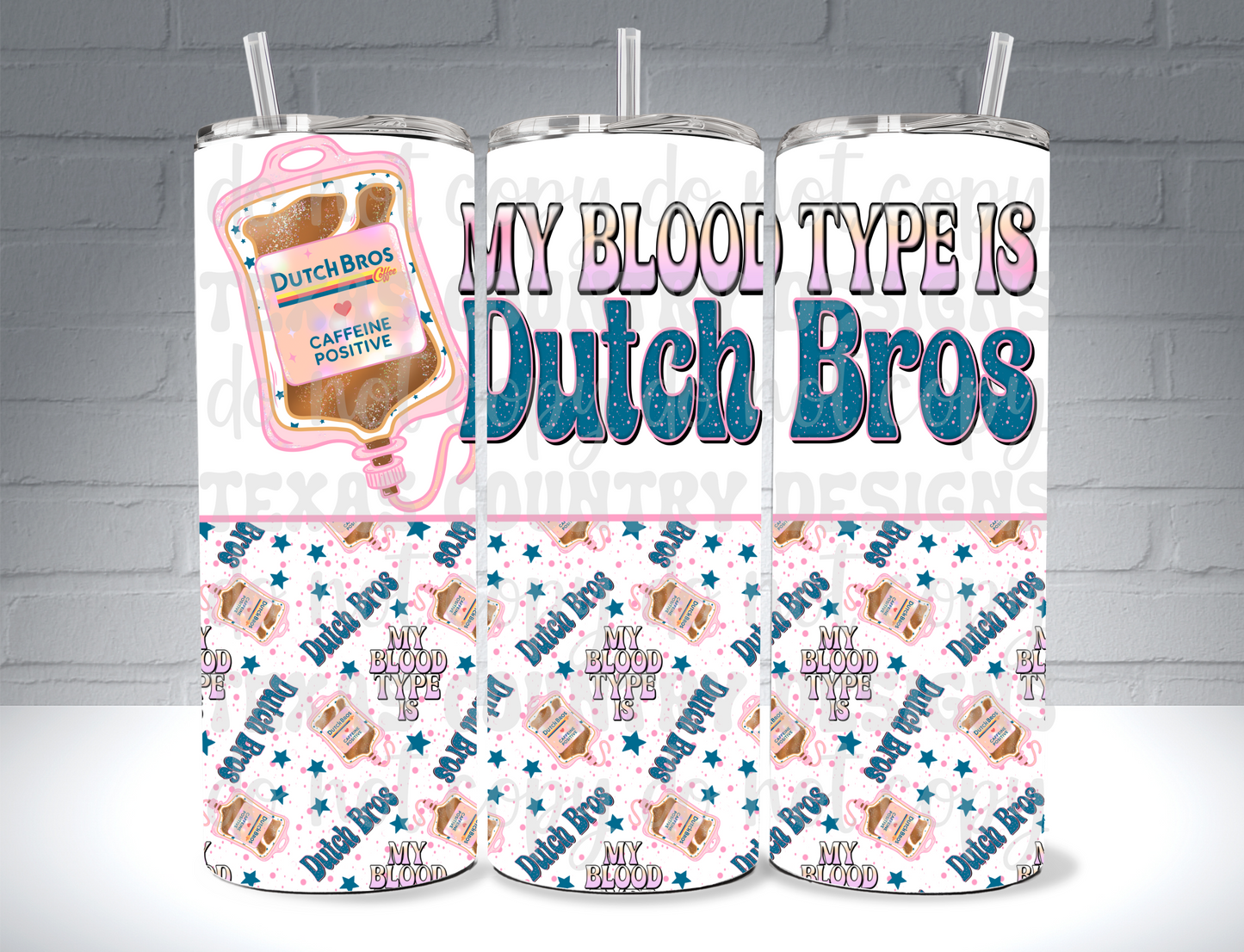 My Blood Type is DB 20OZ