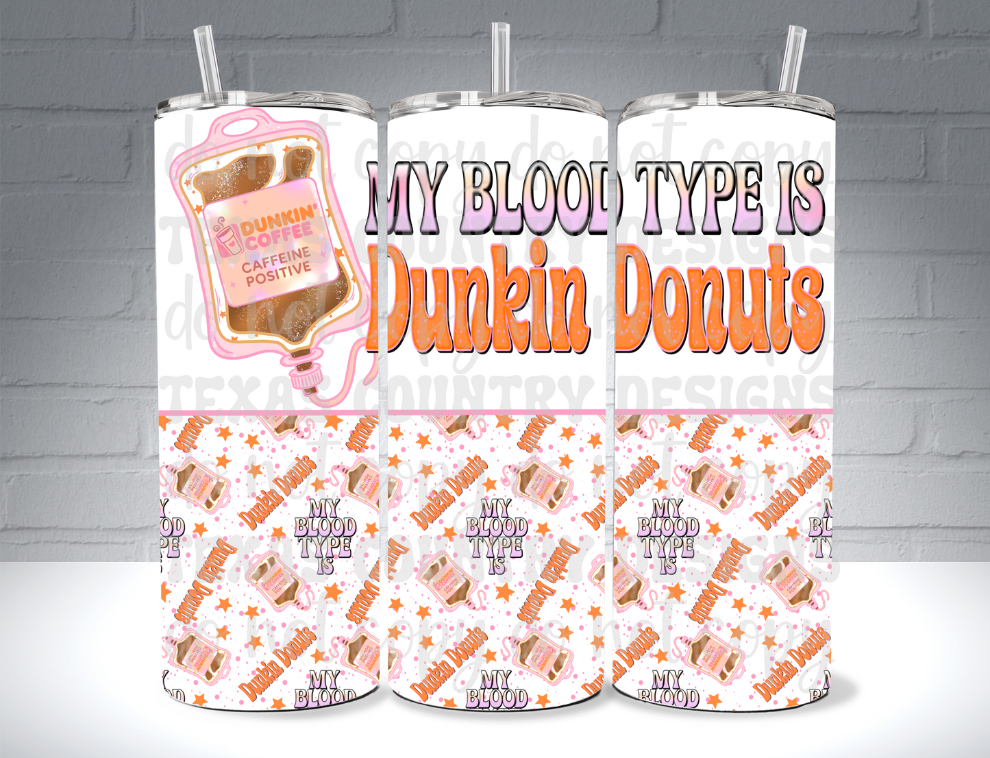 My Blood Type is DD 20OZ