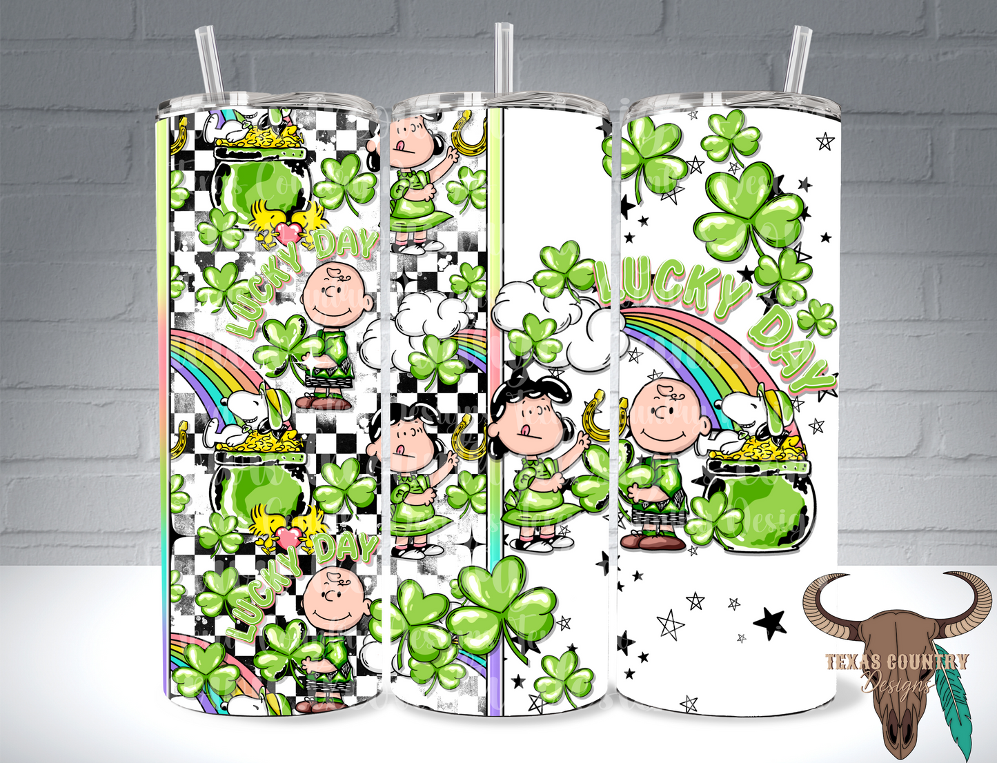 CB Lucky Day Checkered 20OZ Tumbler