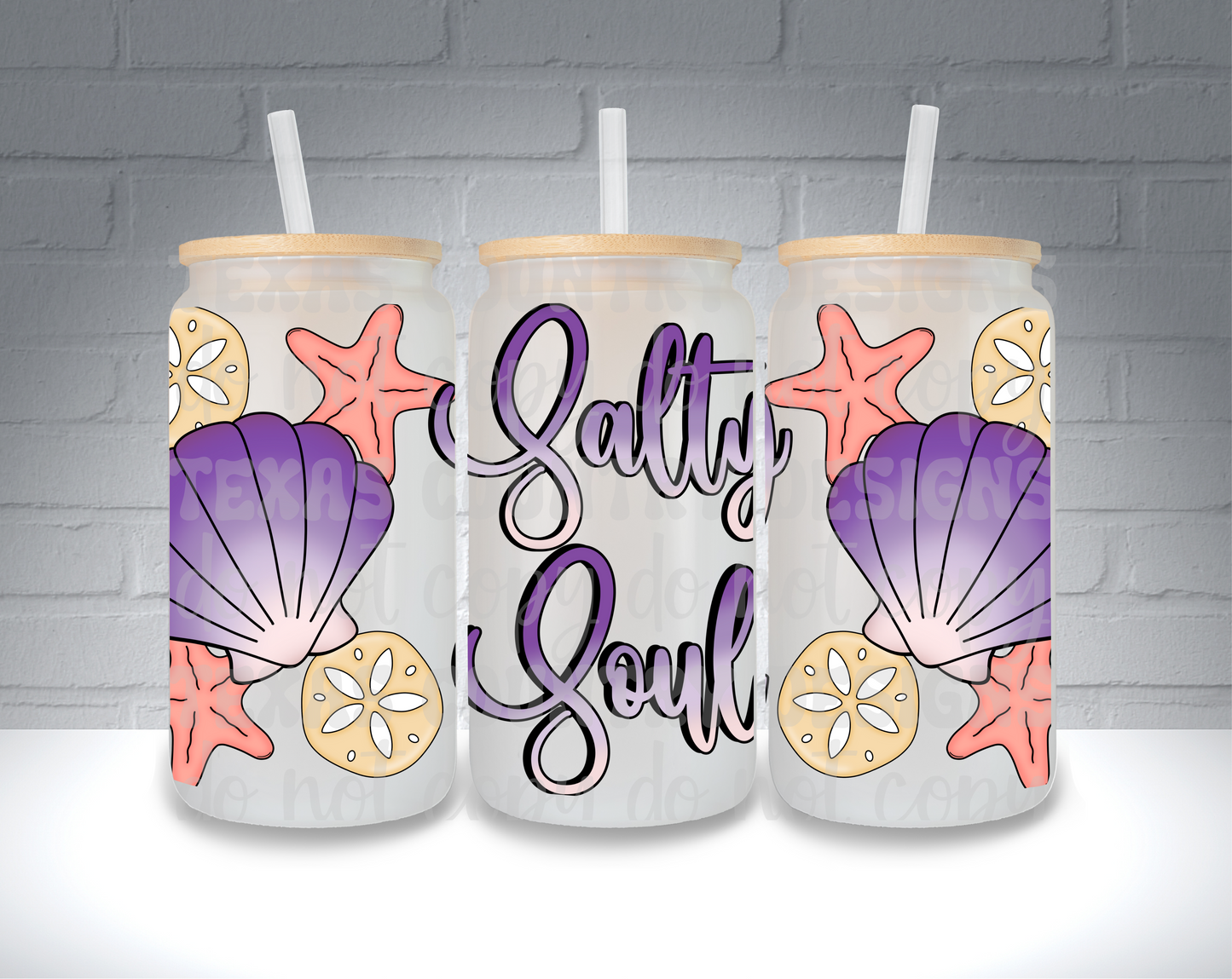 Salty Soul Purple Tones 16OZ