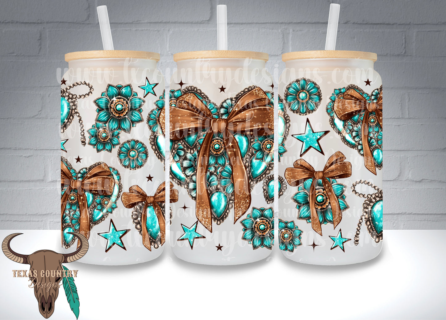 Western Heart 16OZ Tumbler