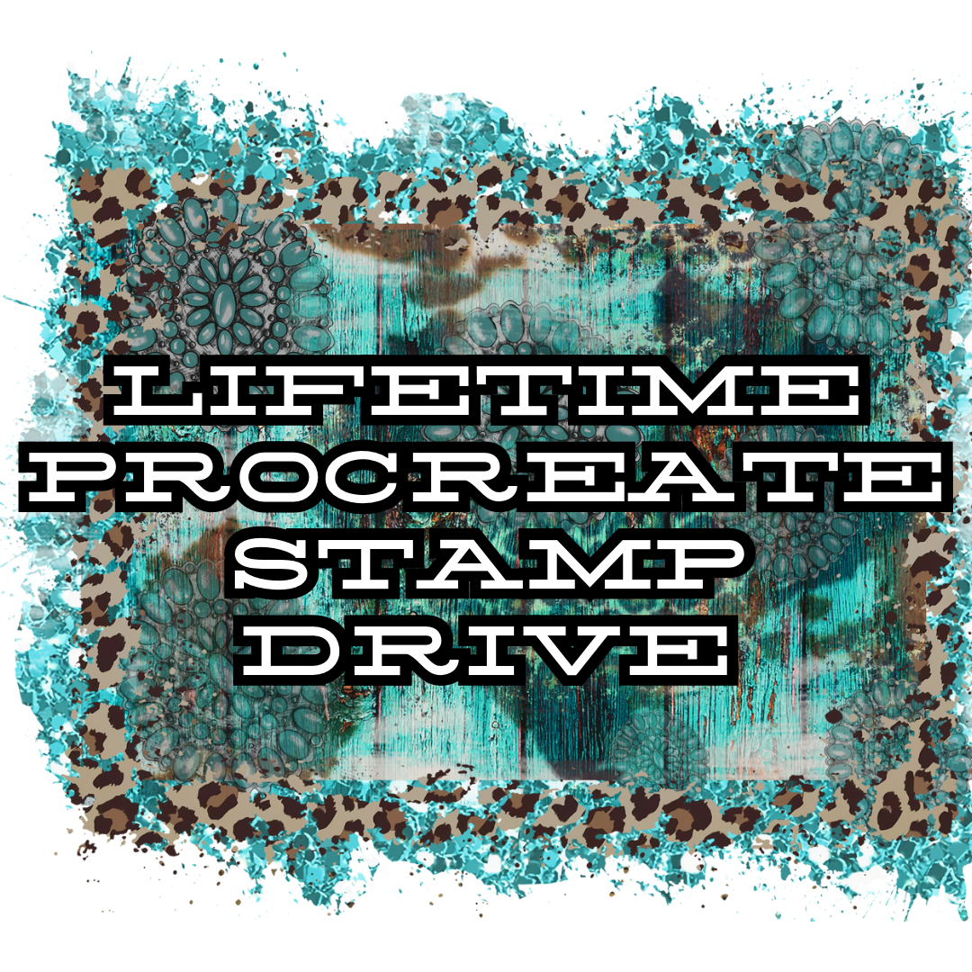 Lifetime Procreate Stamp Drive