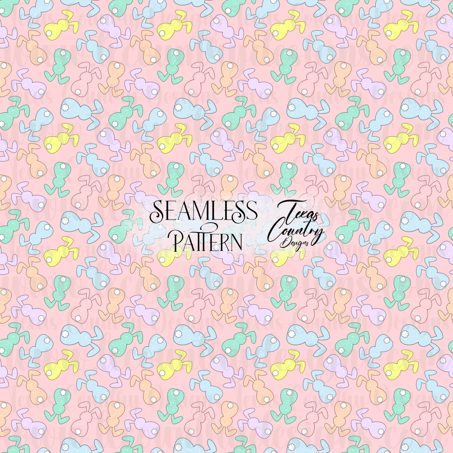 Pastel Star Bunny Pink