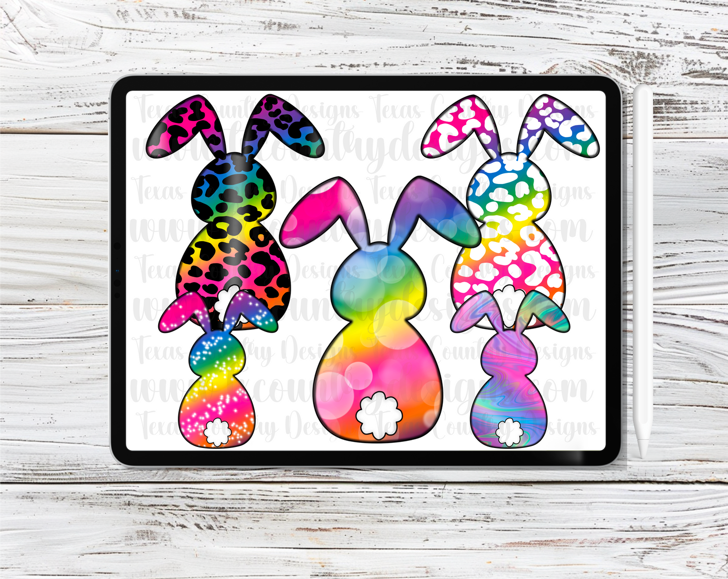 LF Easter Bunny’s Clipart Set