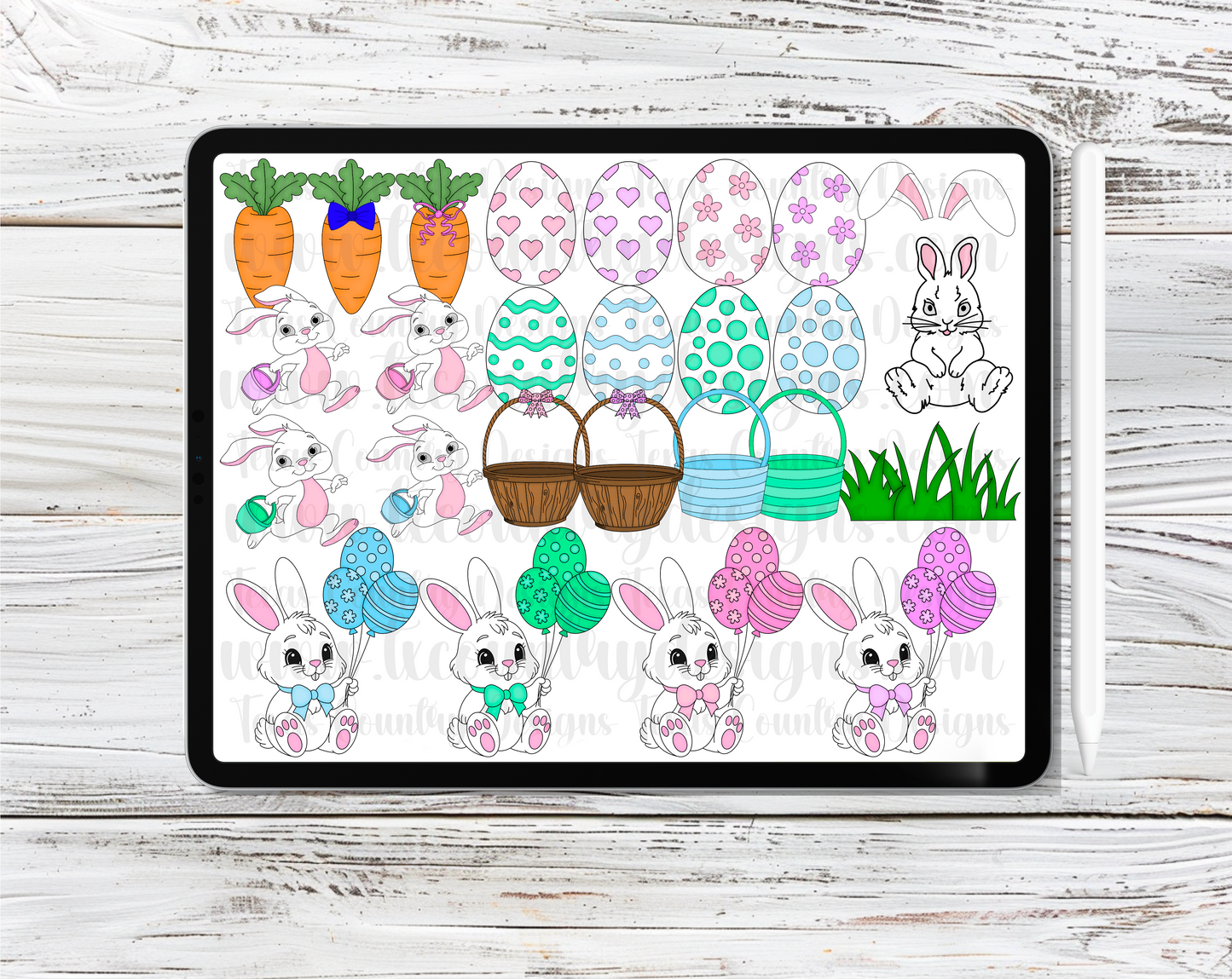 Easter Clipart Set