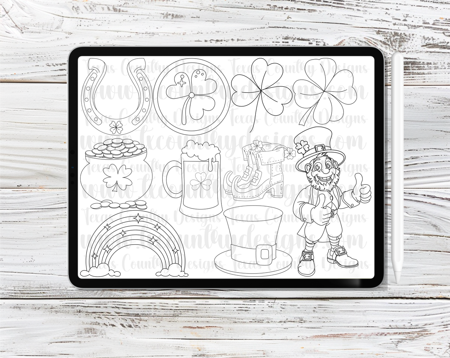 St. Patty’s Day Procreate Stamps