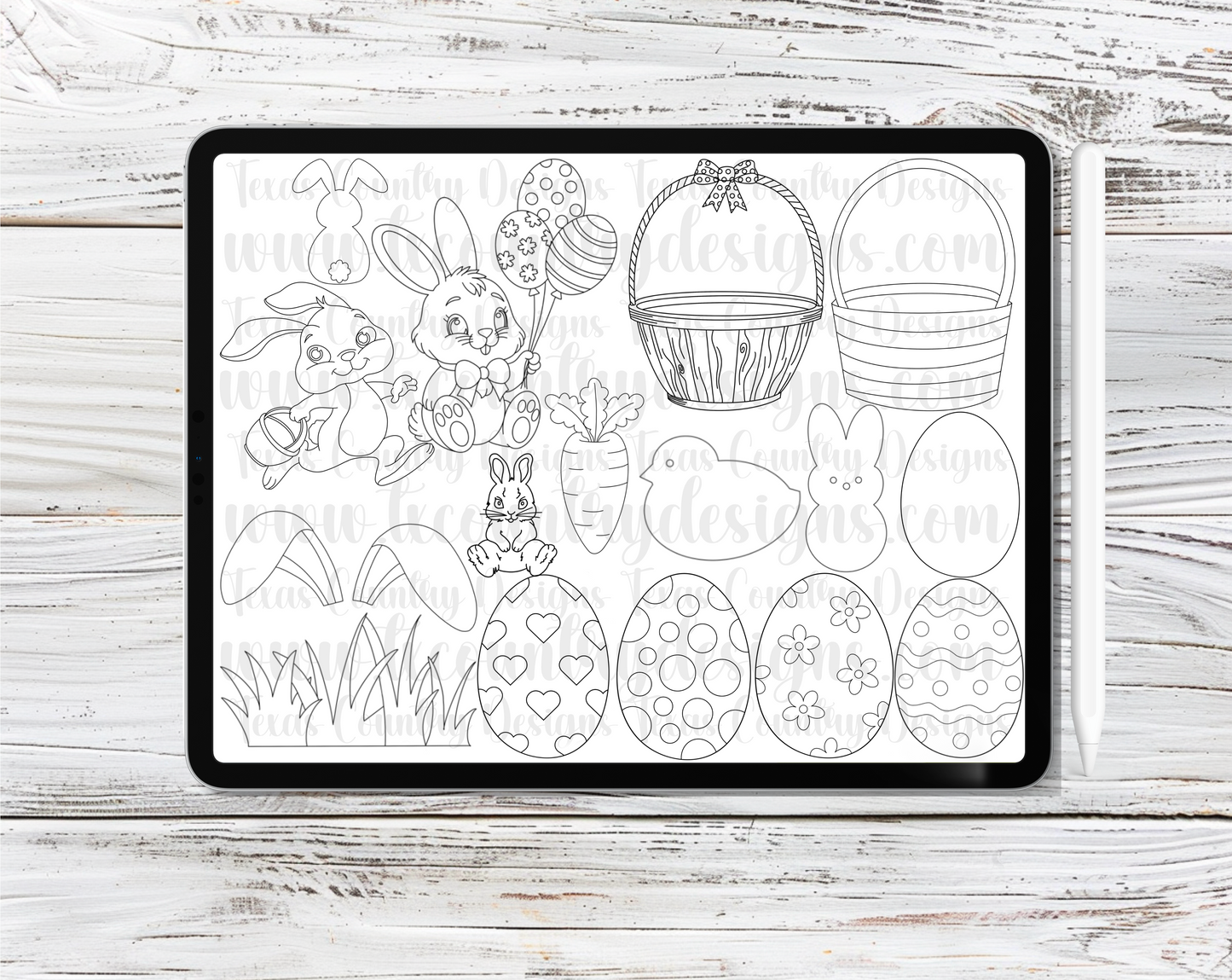 Easter Procreate Stamps