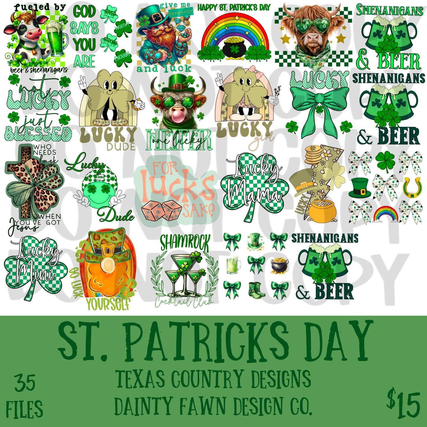 St. Patty’s Day Collab W/Dainty Fawn