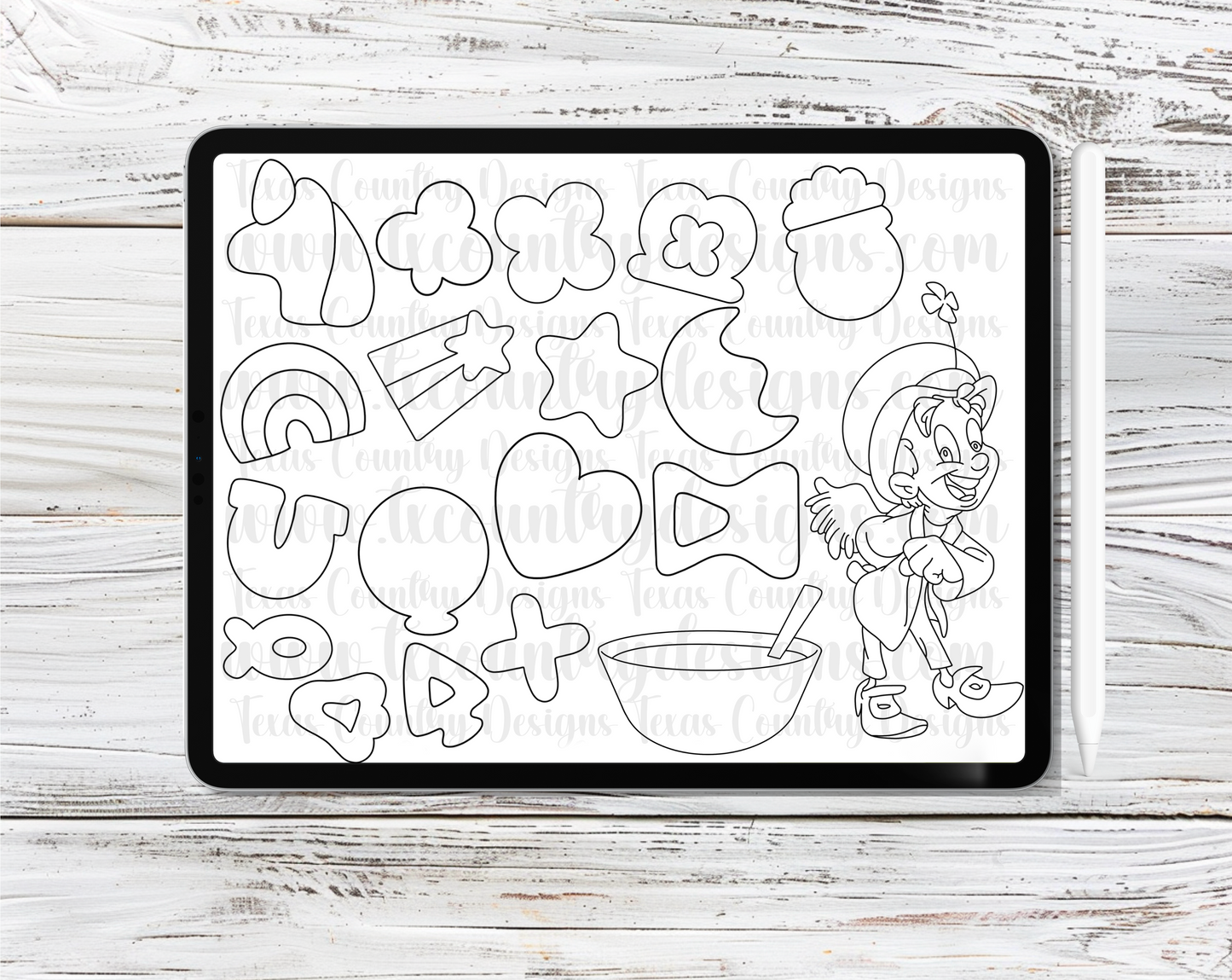 Marshmallow Charms Procreate Stamps