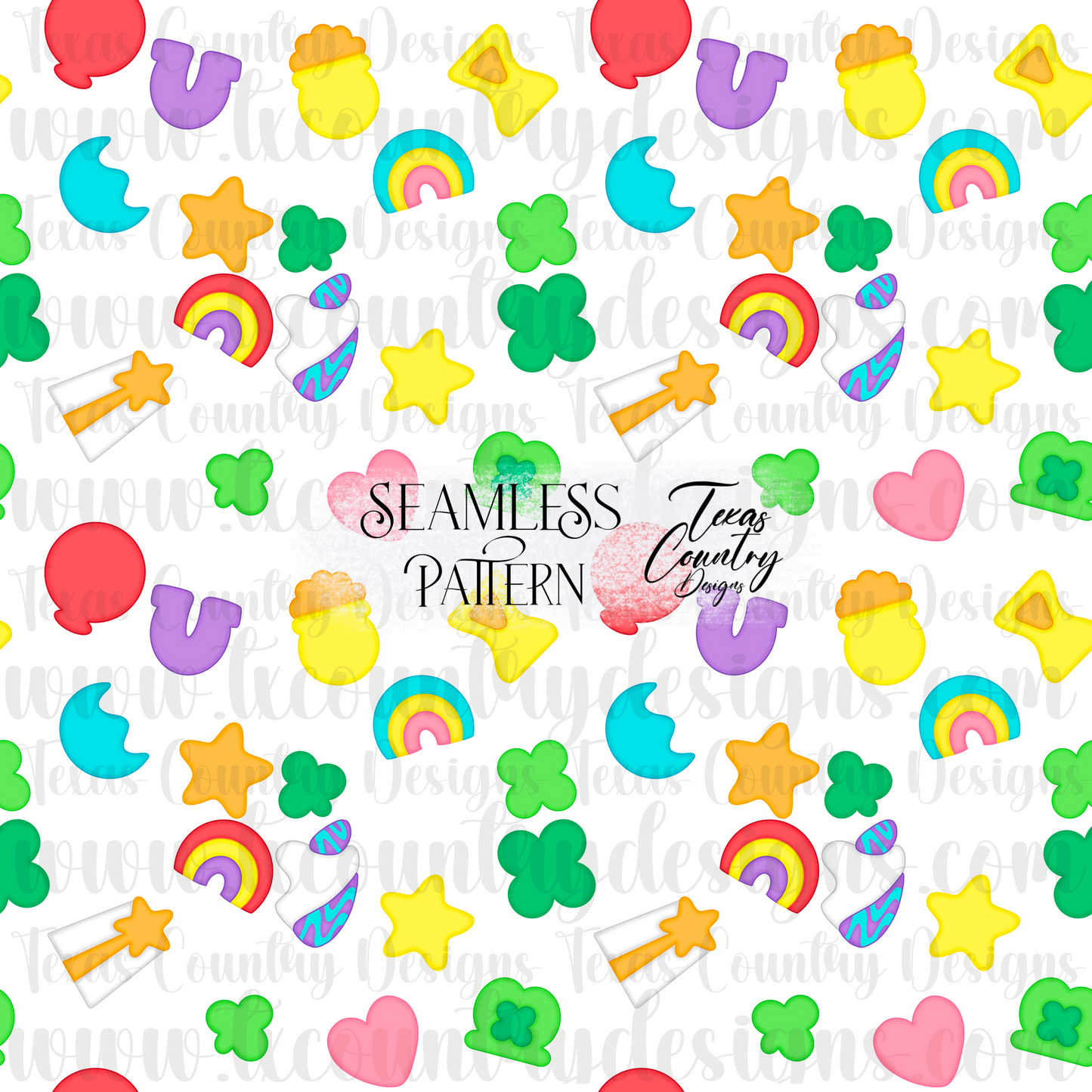 Lucky Cereal Seamless