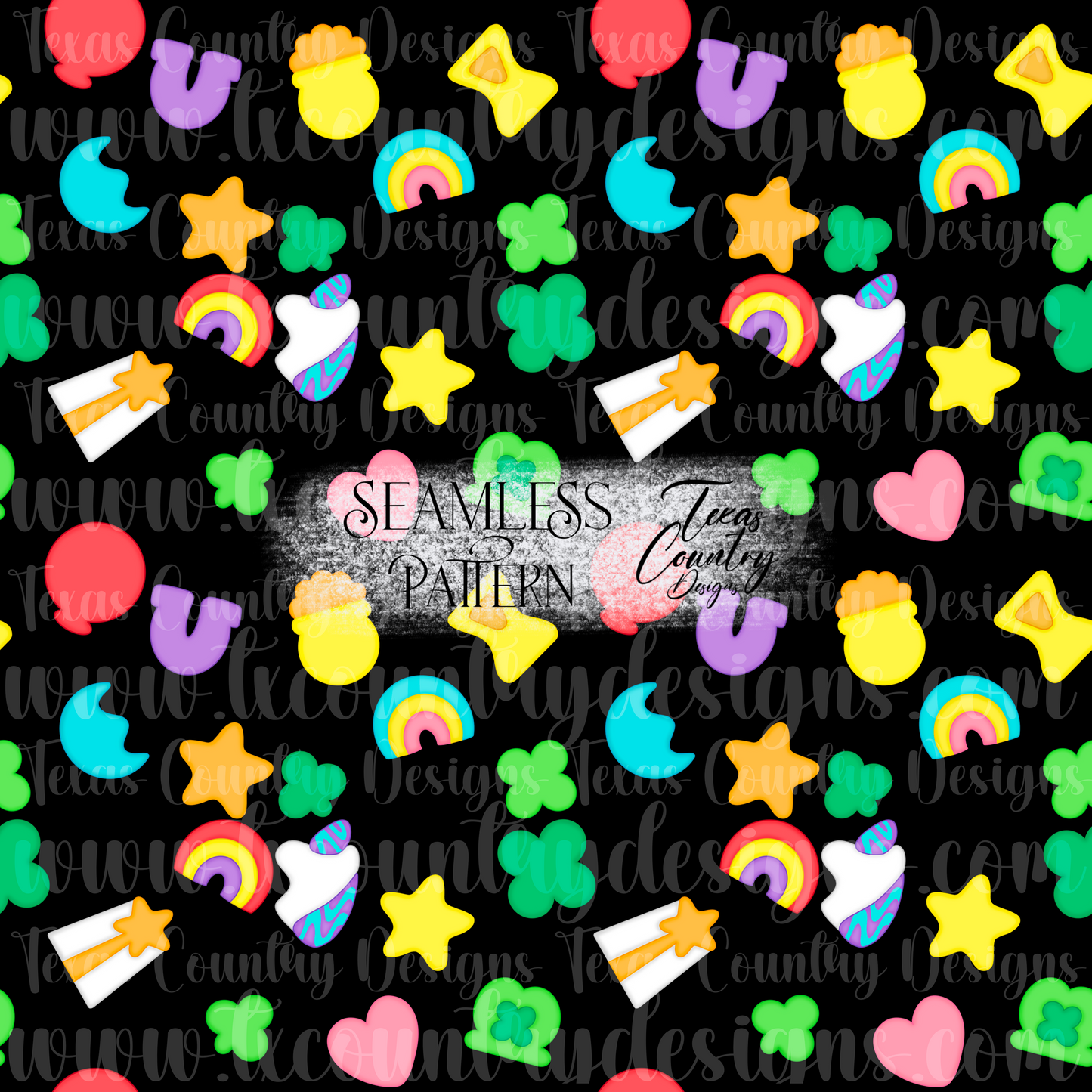 Lucky Cereal Seamless