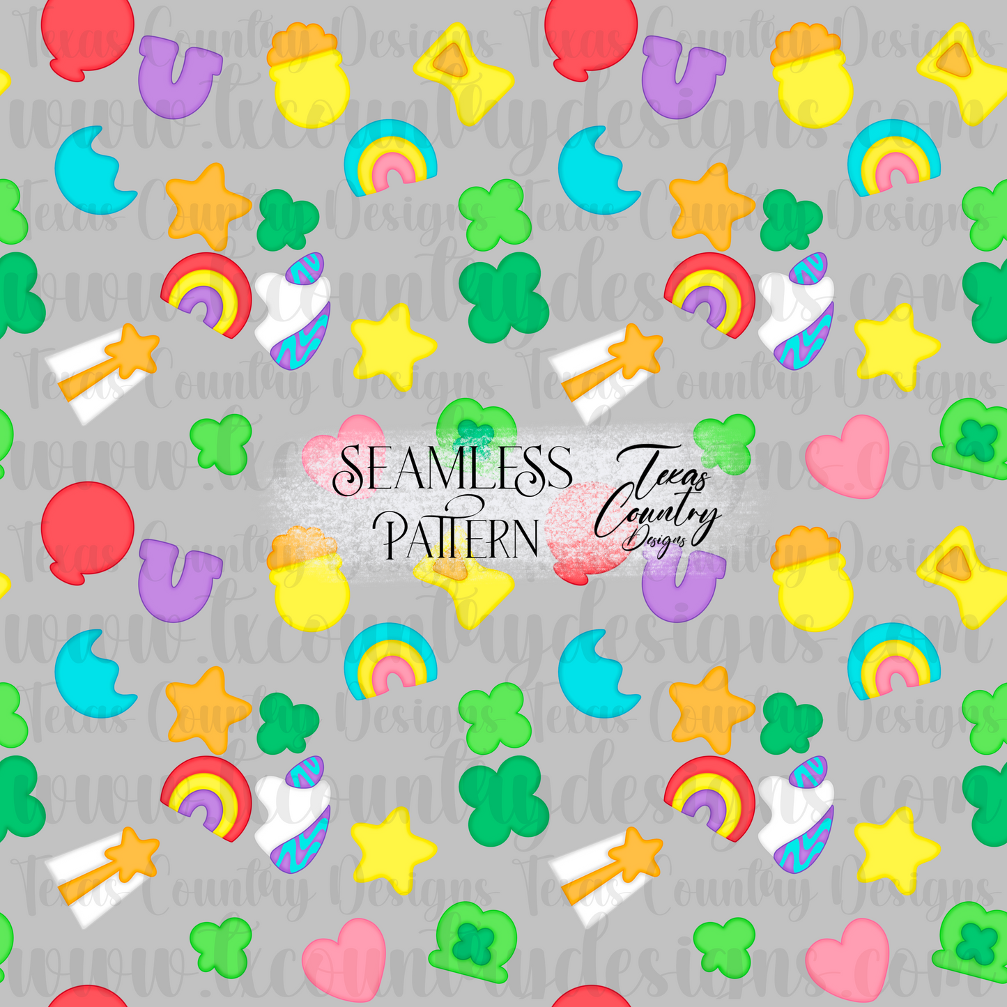 Lucky Cereal Seamless
