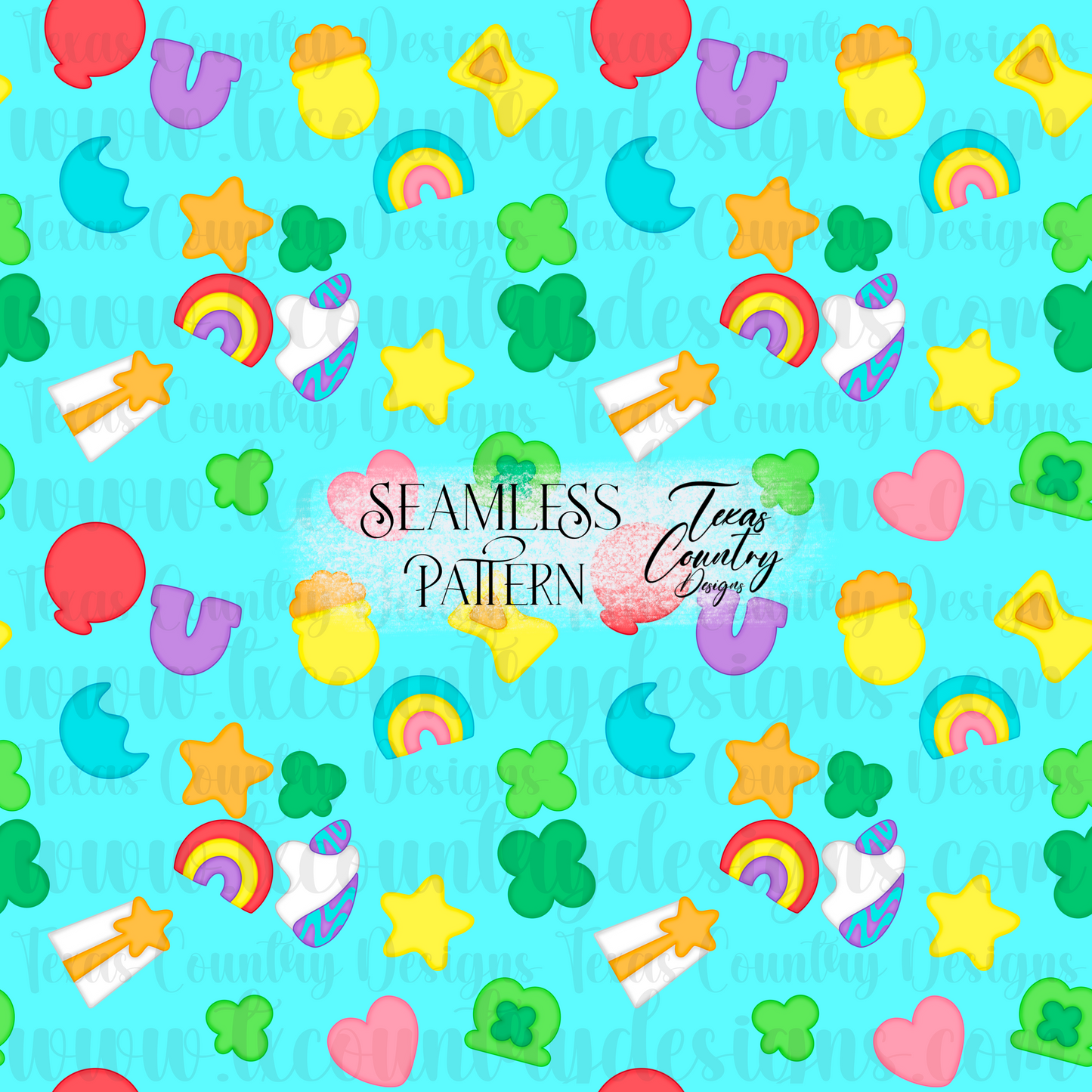 Lucky Cereal Seamless