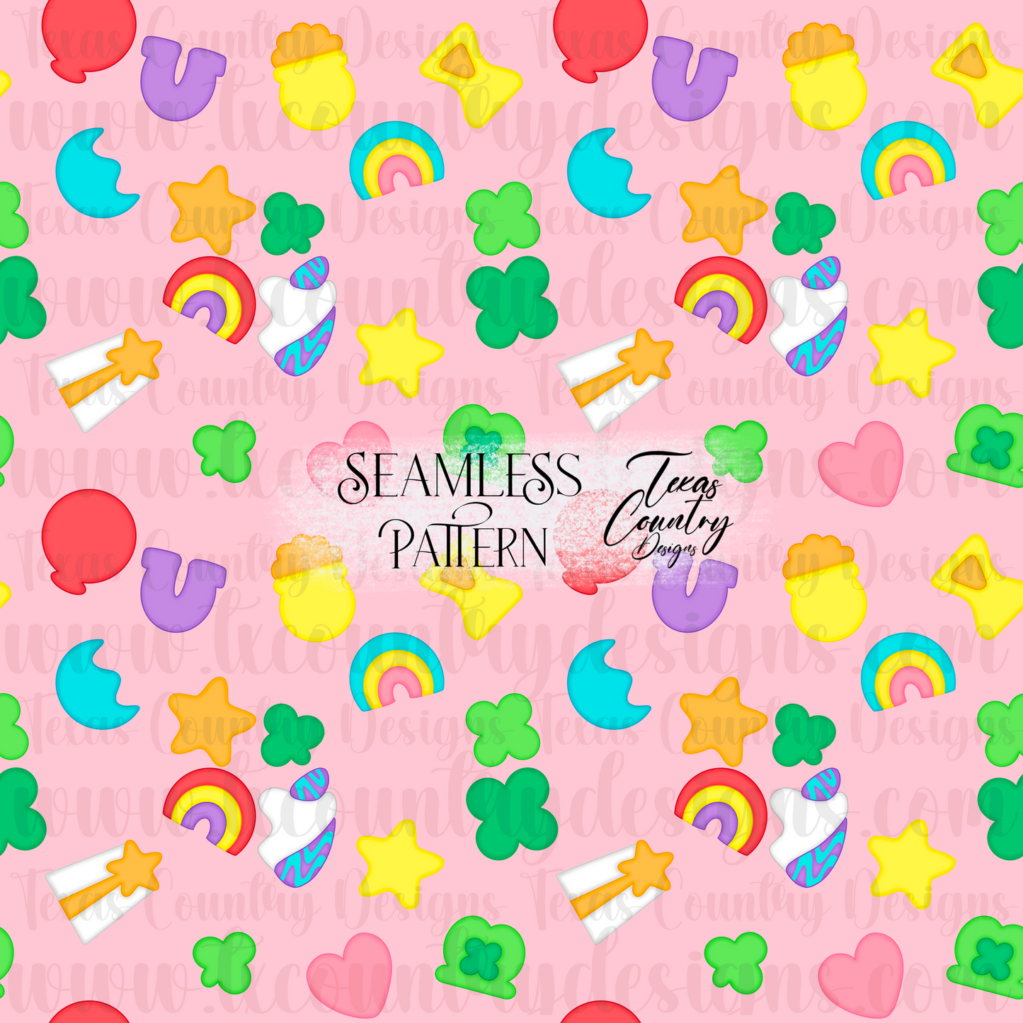 Lucky Cereal Seamless