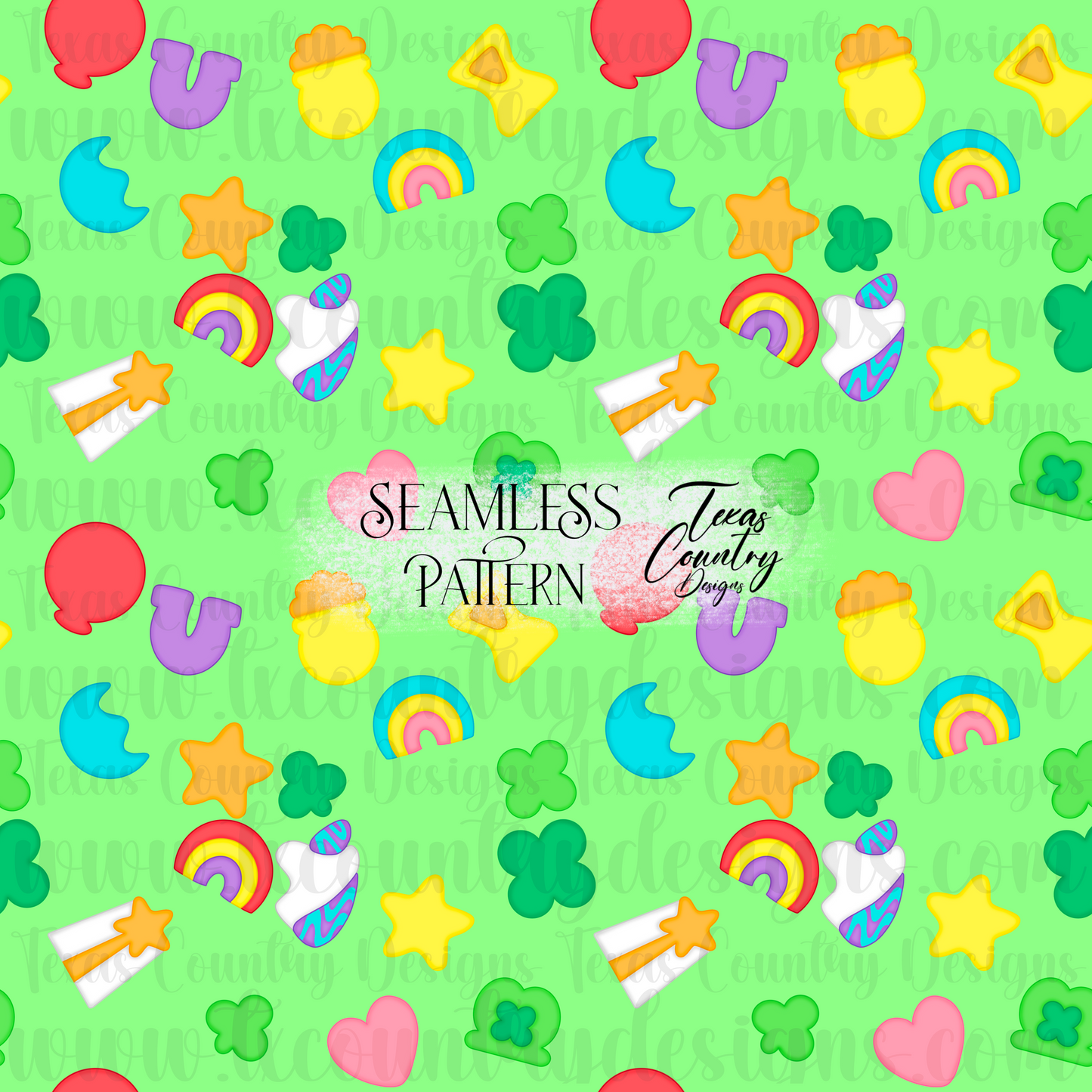 Lucky Cereal Seamless