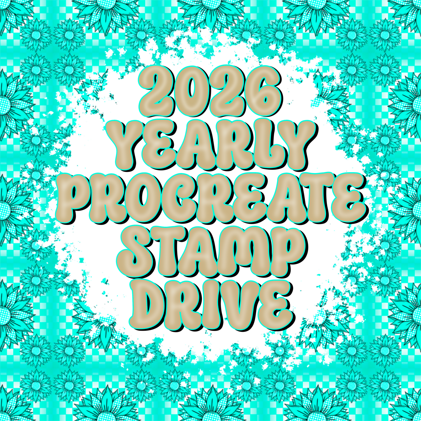 2026 Yearly Procreate Stamp Drive