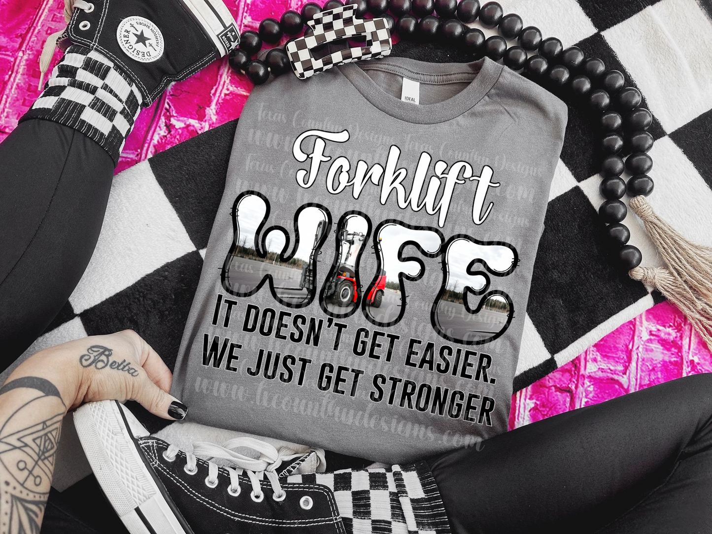 Forklift Wife - it doesn’t get easier