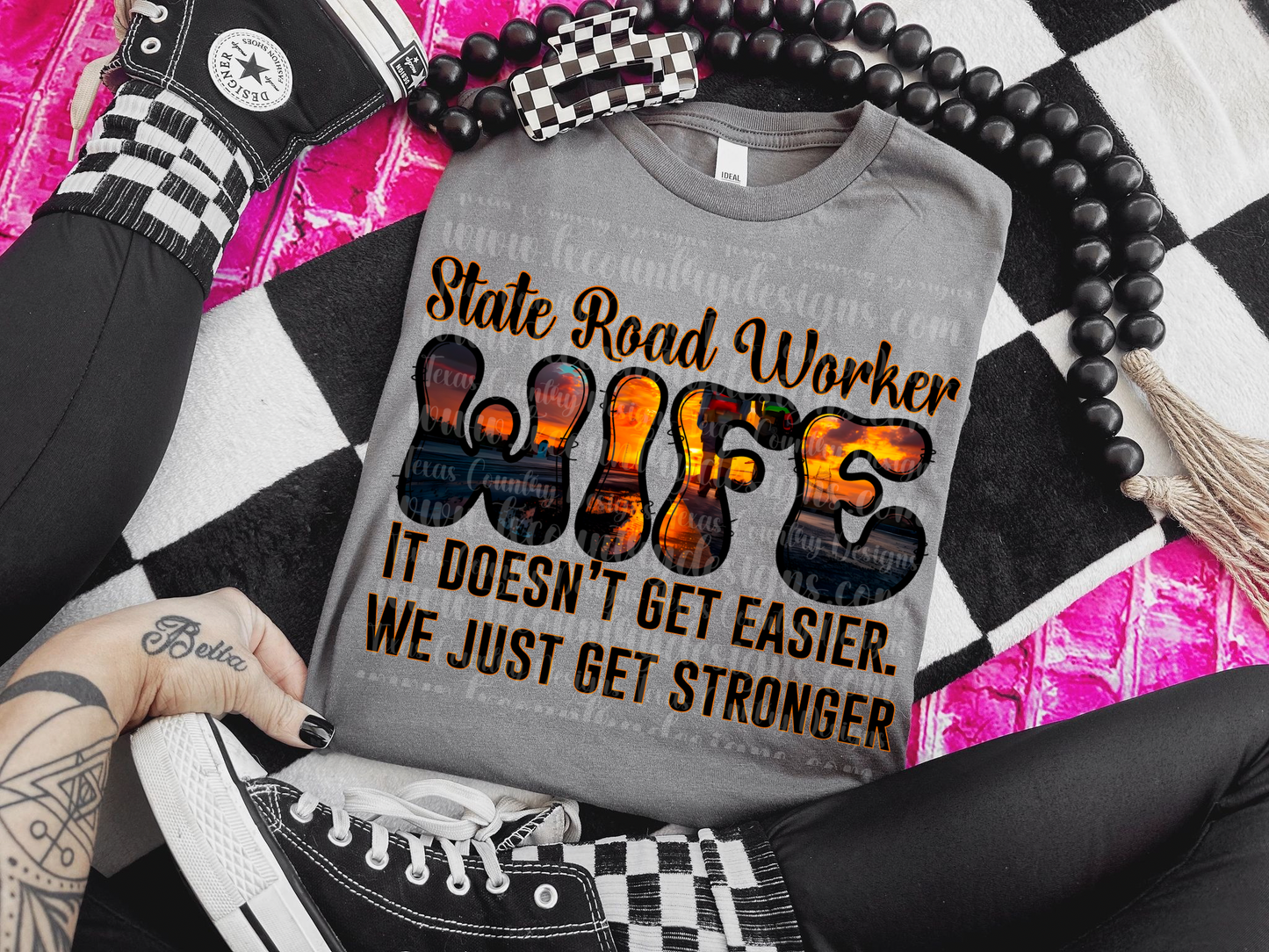 State Road Worker Wife - it doesn’t get easier