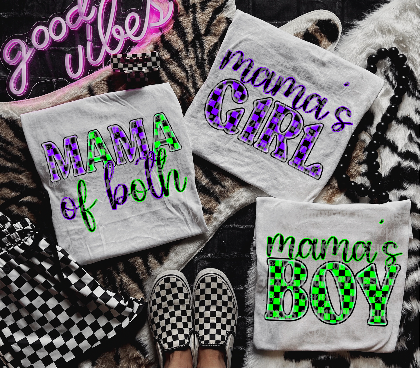 Mama of Both Purple & Green