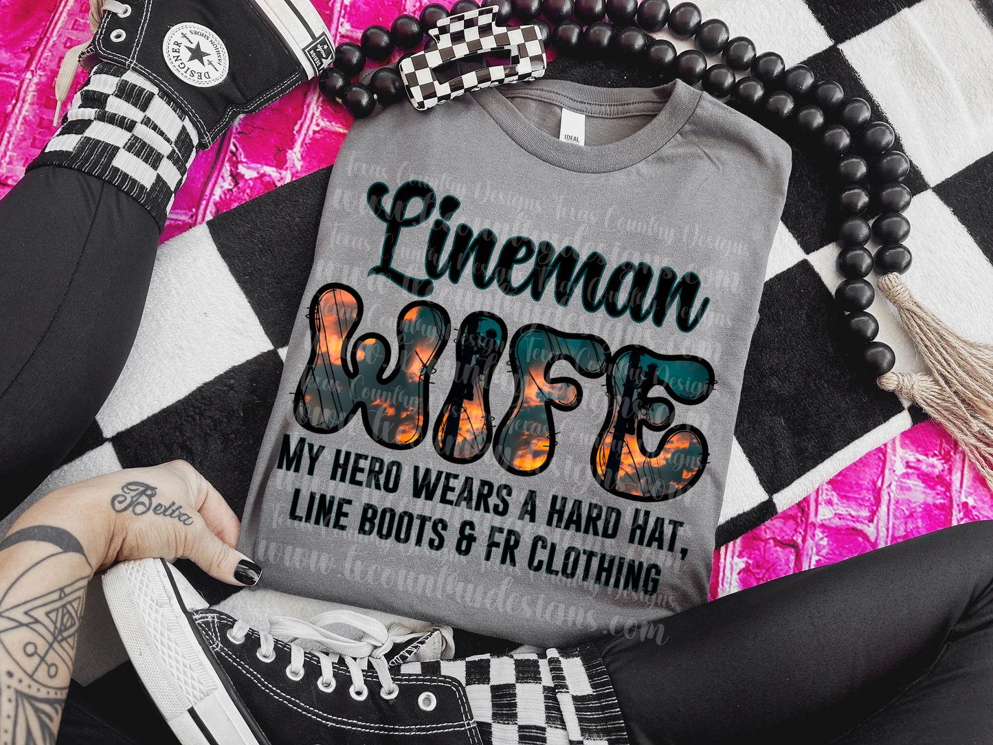 Lineman Wife - My Hero Wears