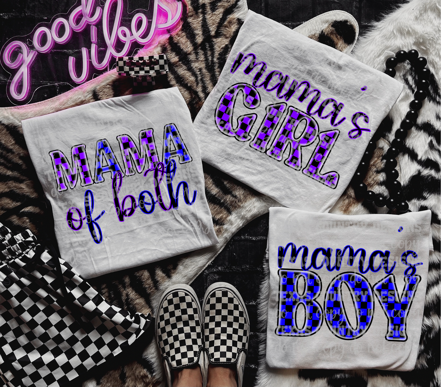 Mama of Both Purple & Blue