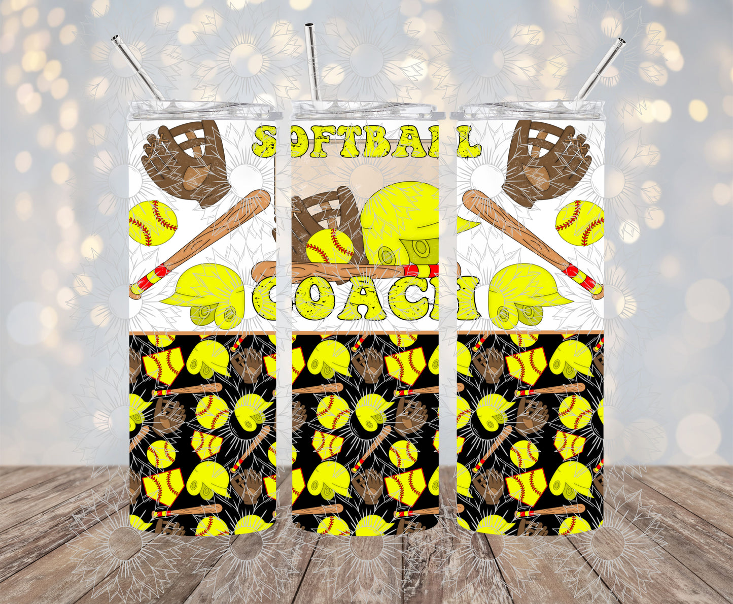 Softball Coach Grunge 20OZ