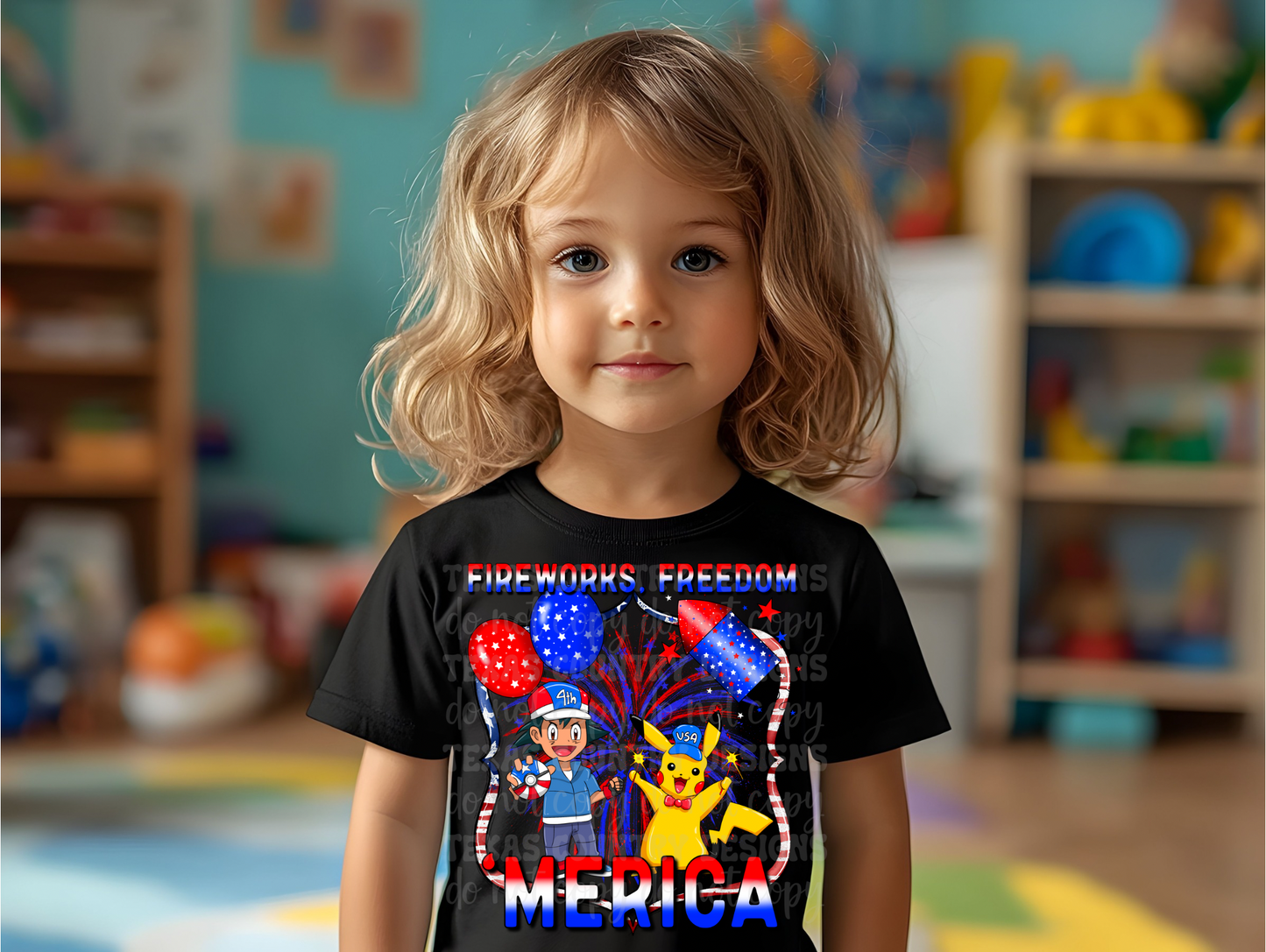 Fireworks. Freedom. ‘Merica. Poke