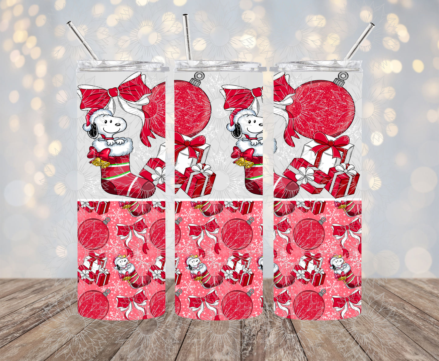 Christmas Coquette CB Dog 20OZ