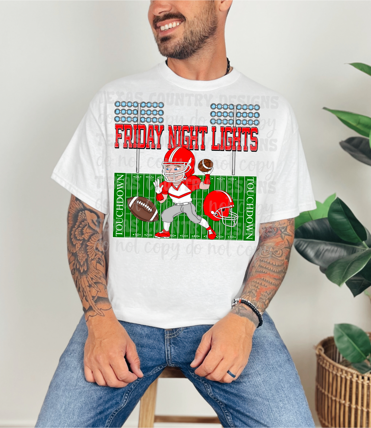 Friday Night Lights Red