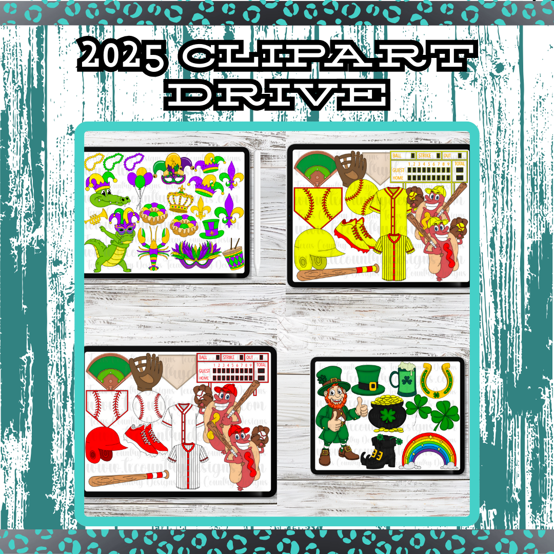 2025 Yearly Clipart Drive