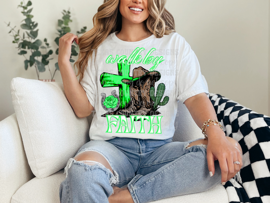 Walk By Faith Green