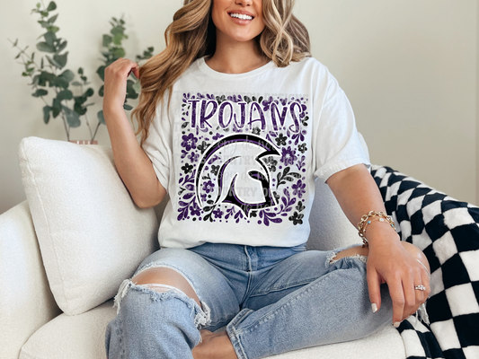 Terrell Wells Trojans Floral