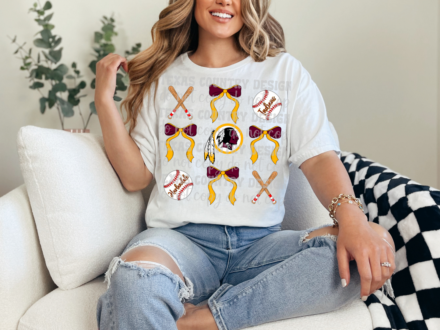 CUSTOM REQUEST: Baseball Coquette