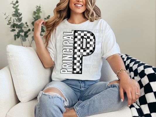 School Grades Black Checkered