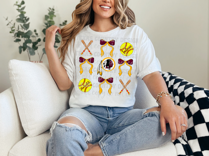 CUSTOM REQUEST: Softball Coquette