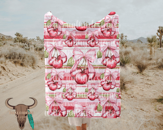 Cherry Coquette Blanket