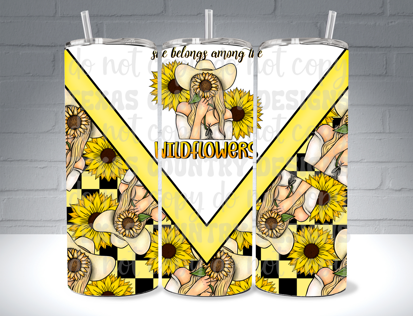 She Belongs Among The Wildflowers Blonde 20OZ