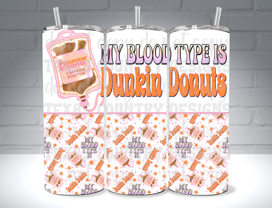 My Blood Type is DD 20OZ
