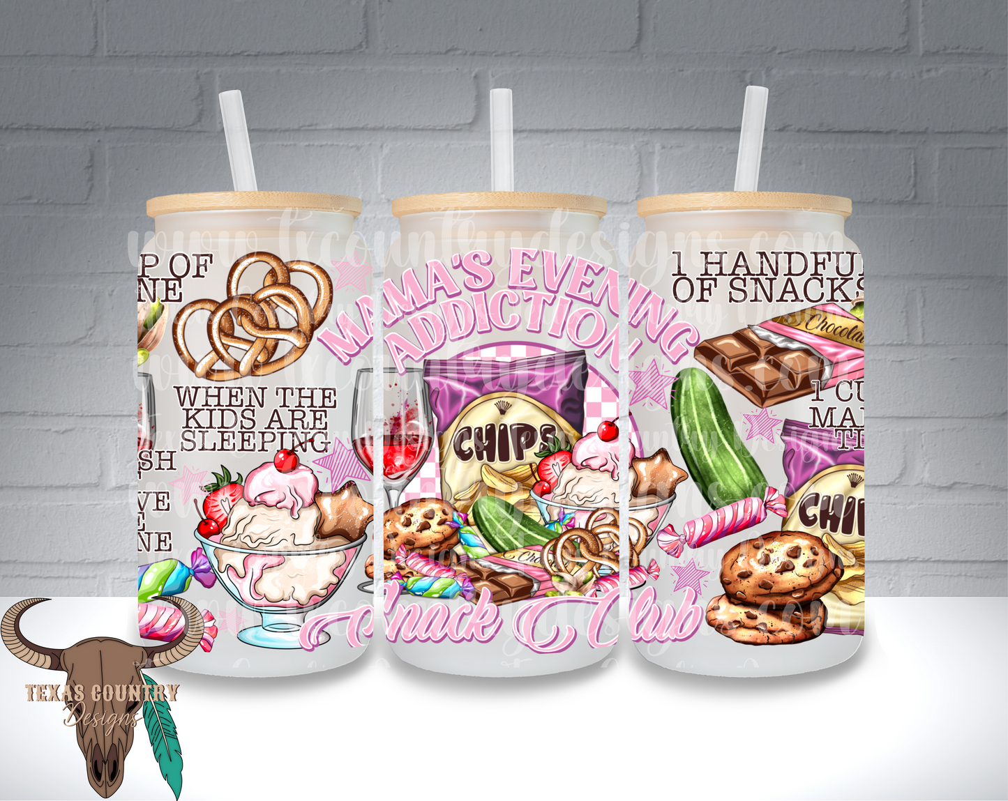 Mamas Evening Addiction 16OZ Tumbler