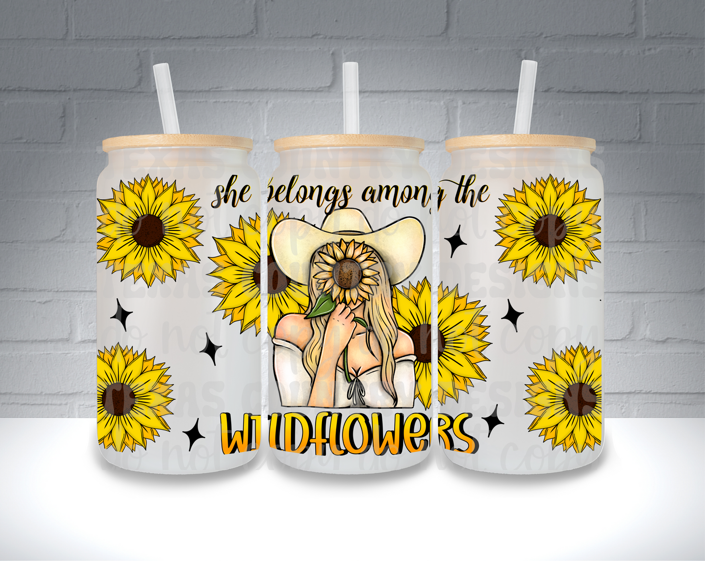 She Belongs Among The Wildflowers Blonde 16OZ