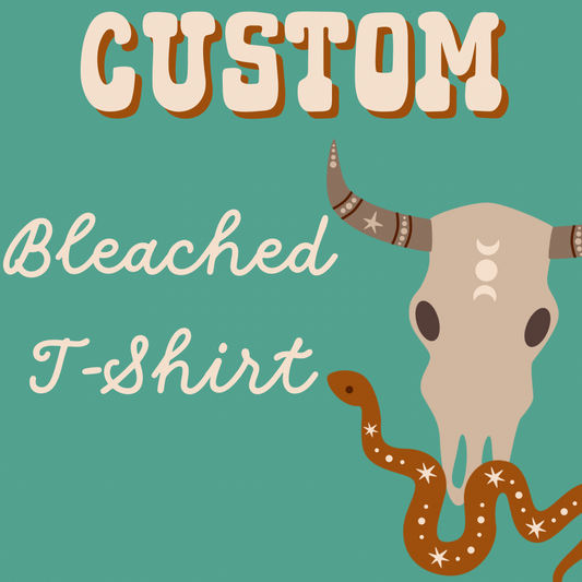 Custom Bleached T-Shirt