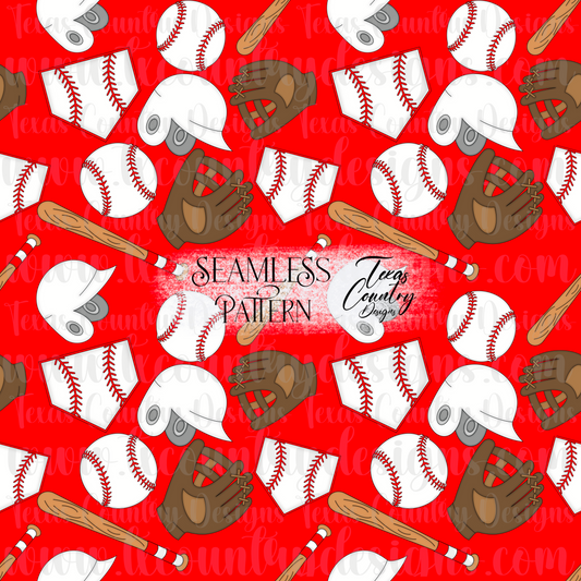 T-Ball Seamless Red