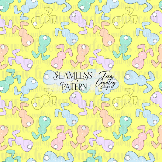 Pastel Star Bunny Yellow