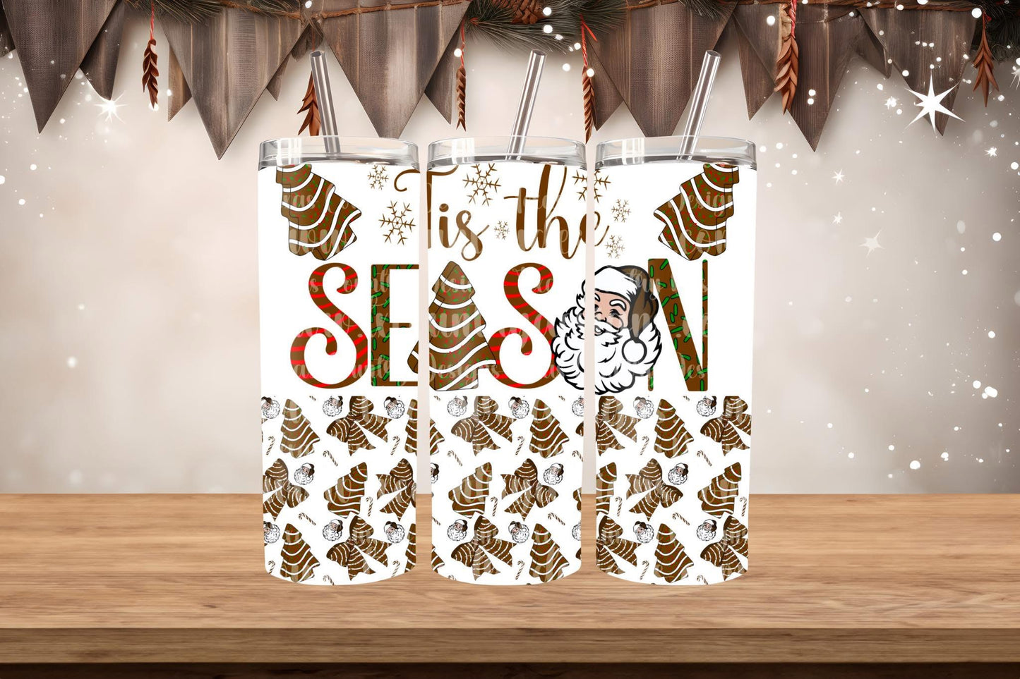 Brown Tis the Season Set