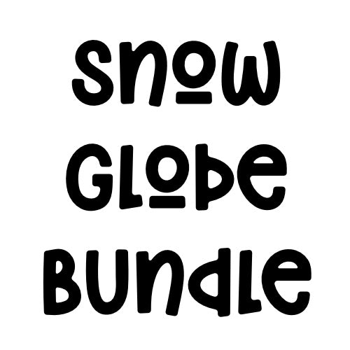 Snow Globe Cartoon Bundle