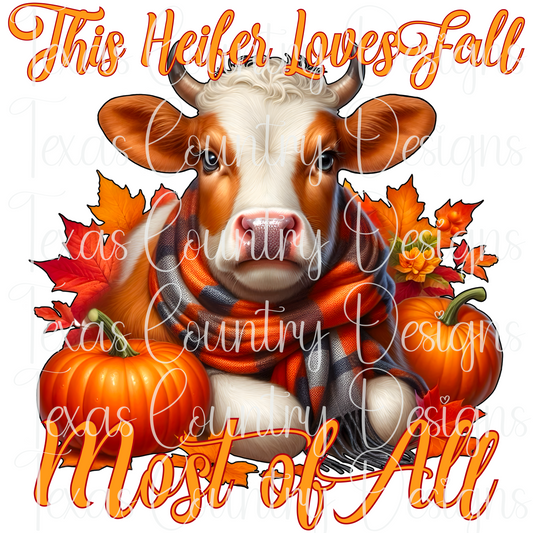 This Heifer Loves Fall