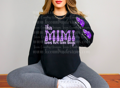 This Mimi Loves Her Love Bug(s) - Purple